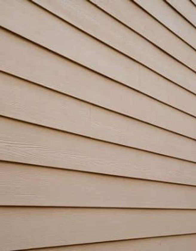 Siding replacement and repair, house exterior closeup